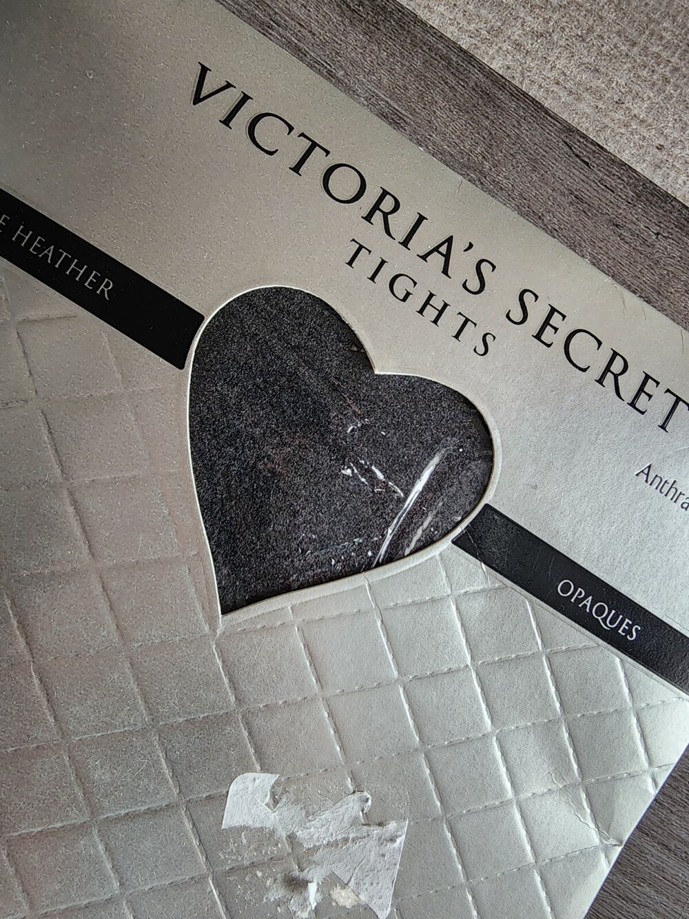 Victoria’s Secret Medium Matte Heather Tights Pantyhose Vintage Stockings